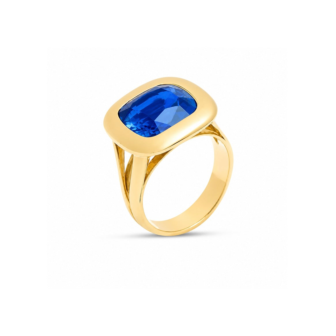 Cashmere Blue Sapphire Ring