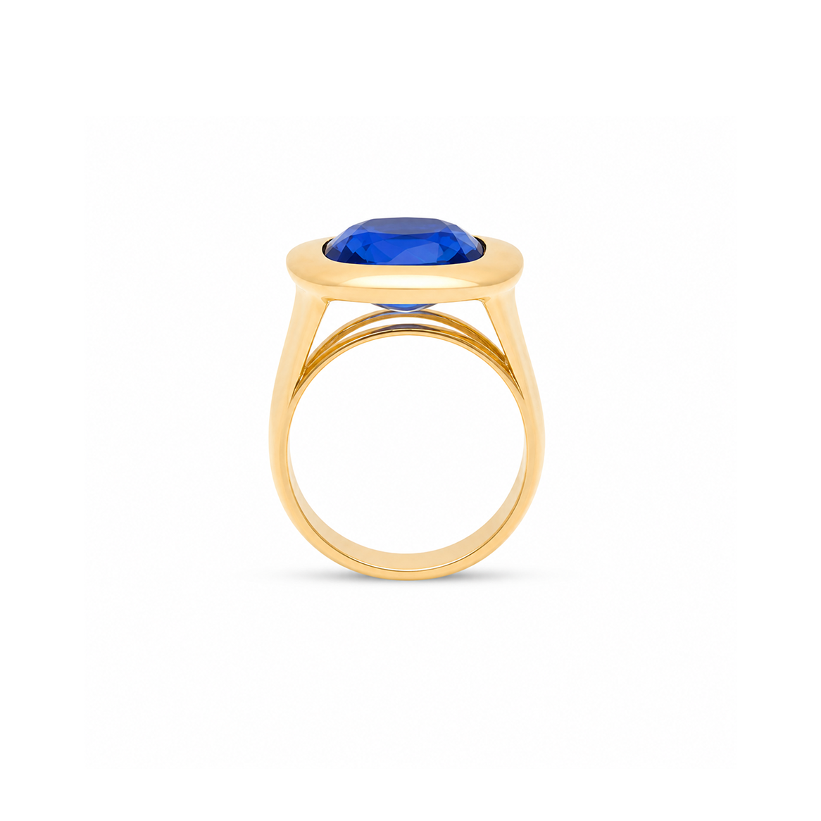 Cashmere Blue Sapphire Ring