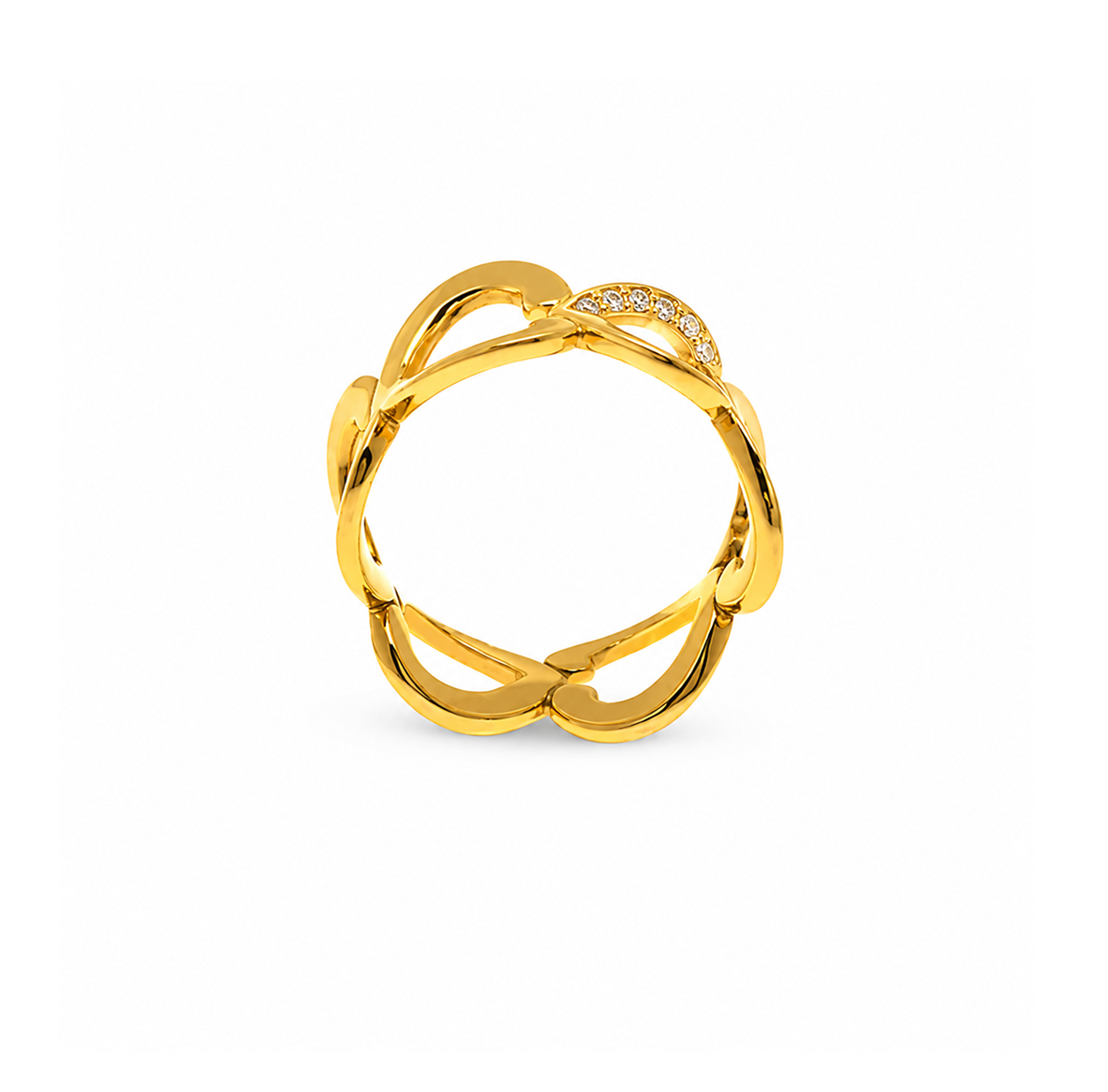 Heart To Heart White Diamonds Ring