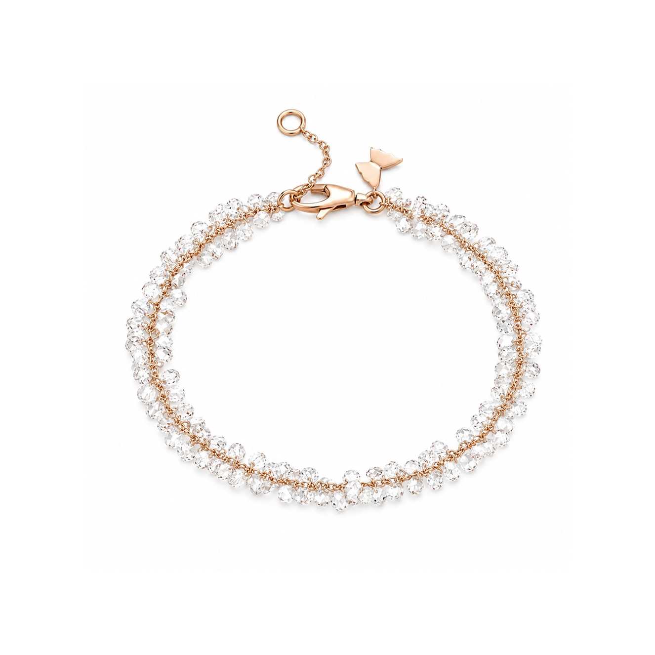 Dance Me Floating Diamond Bracelet