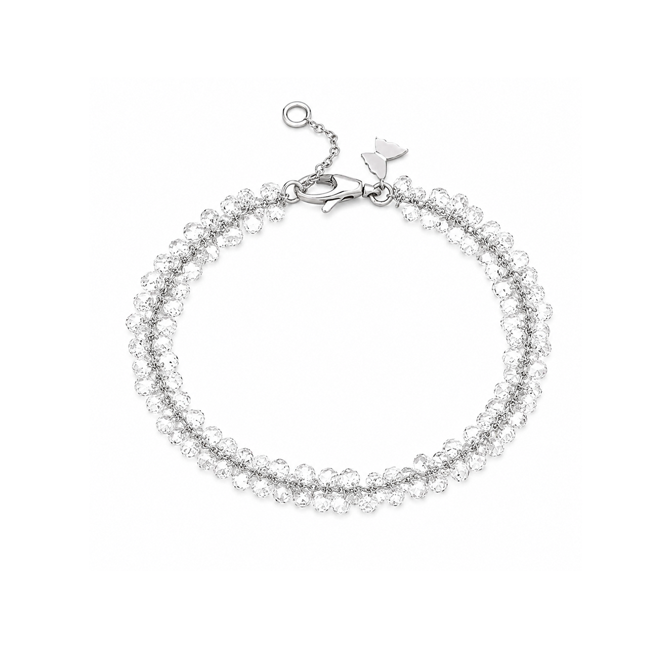 Dance Me Floating Diamond Bracelet