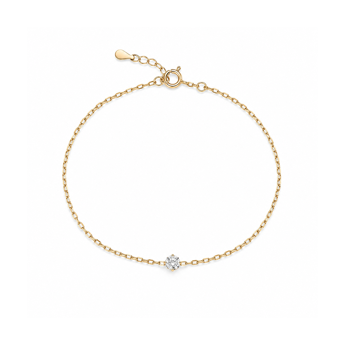 Solitaire Diamond Bracelet