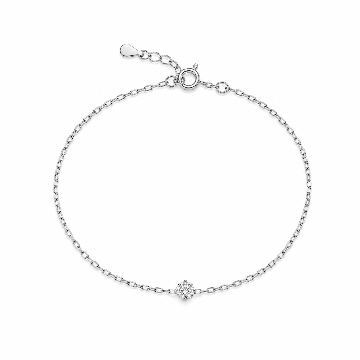 Solitaire Diamond Bracelet
