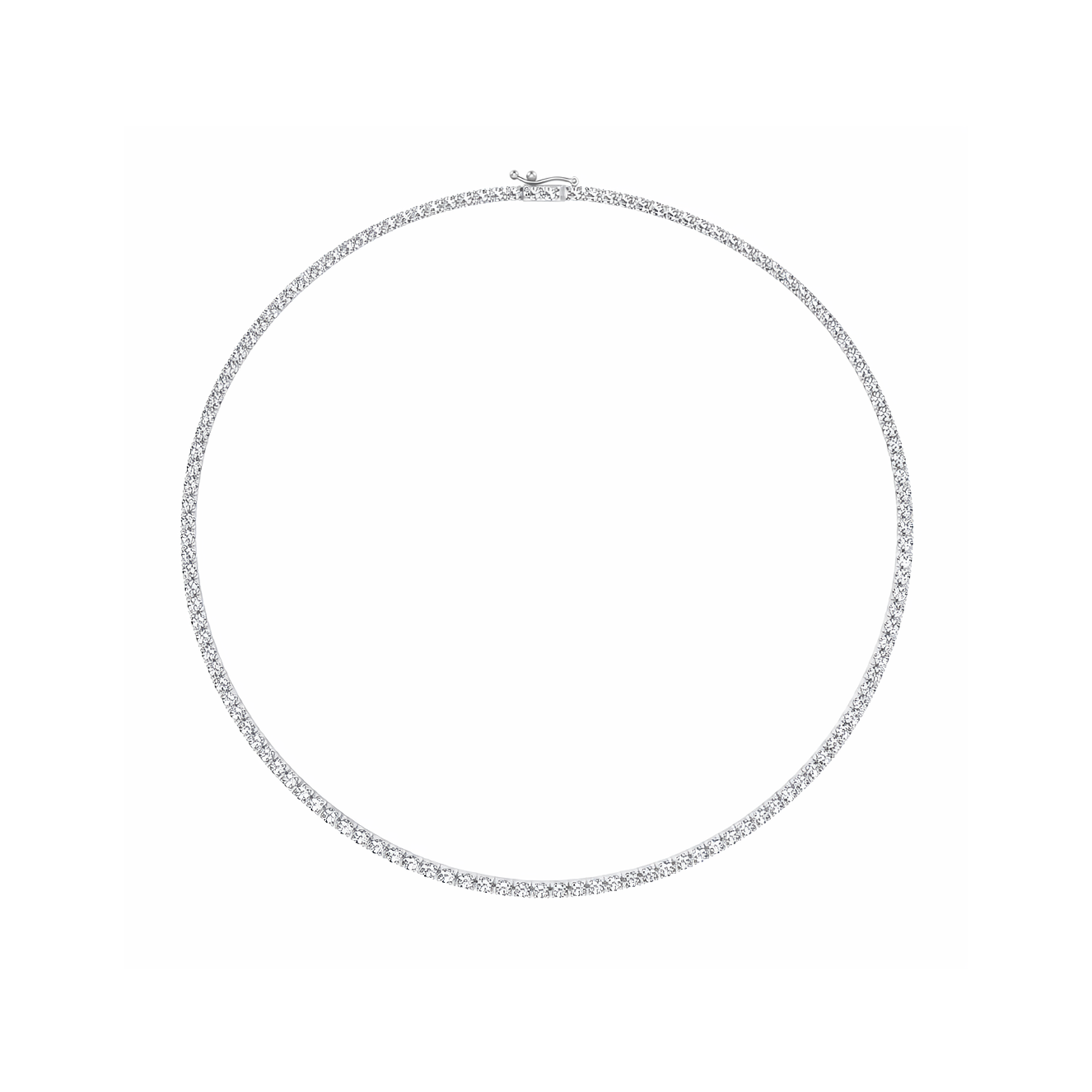 Diamond Tennis Necklace 3mm