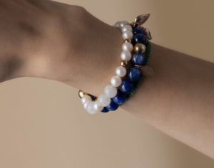 Moonstone Pearls Bracelet - Image 2