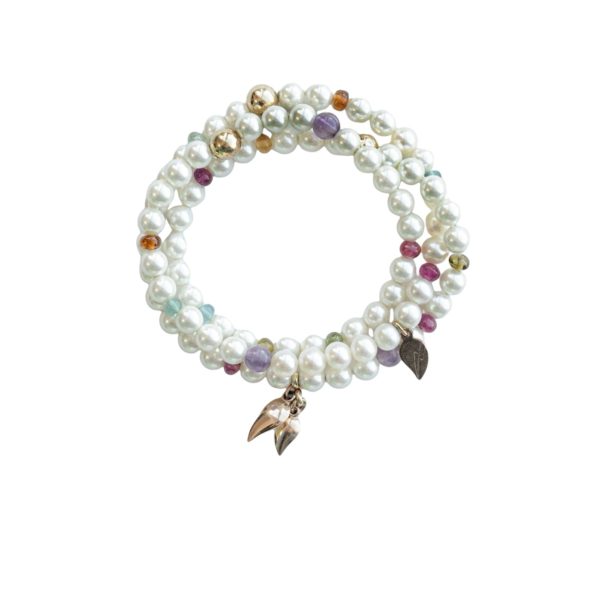 White Pearls Bracelet/Necklace