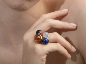 Lapis Large Sphere Ring - Image 5