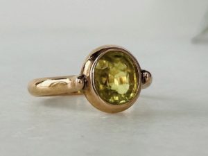 Essential Tibetan Citrine Ring - Image 4