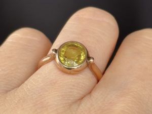 Essential Tibetan Citrine Ring - Image 11