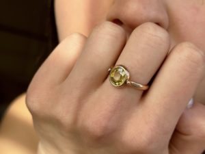 Essential Tibetan Citrine Ring - Image 6