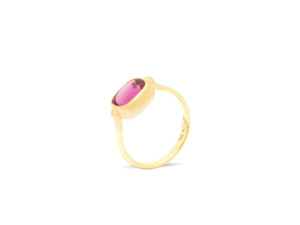 Pink Tourmaline Rubellite Ring