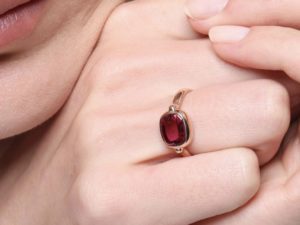 Pink Tourmaline Rubellite Ring - Image 2