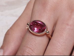 Essential Rubellite Tourmaline Ring - Image 3