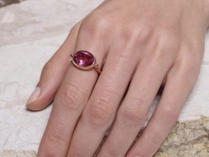 Essential Rubellite Tourmaline Ring - Image 5