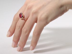 Essential Rubellite Tourmaline Ring - Image 4