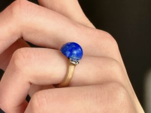 Lapis Sapphire Ring - Image 4