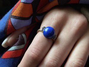 Lapis Sapphire Ring - Image 5