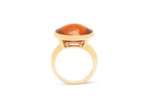 17Cts Spessartine Garnet ring - Image 2