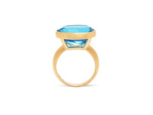 Swiss Blue Topaz Ring - Image 2