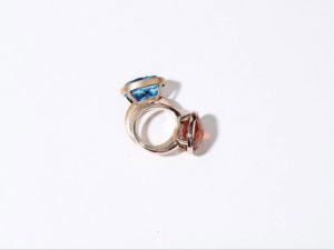 Swiss Blue Topaz Ring - Image 15