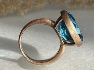 Swiss Blue Topaz Ring - Image 12