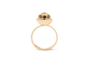 Brown Diamonds Large Sphere Ring - Image 2