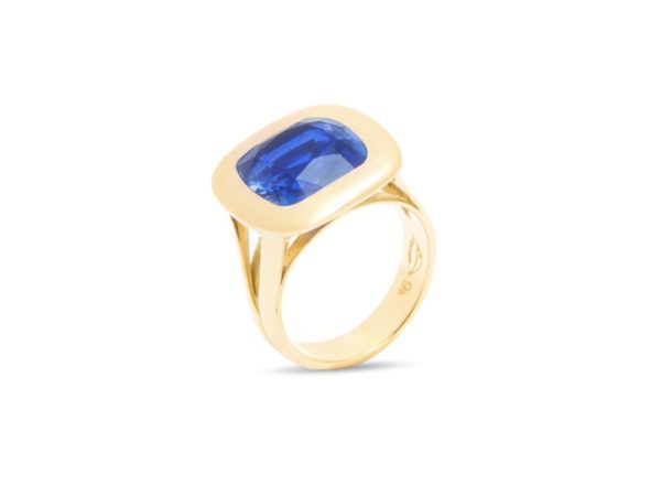 Cashmere Blue Sapphire Ring