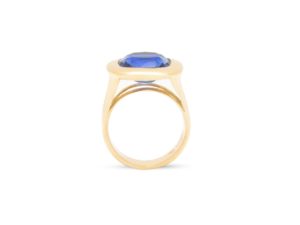 Cashmere Blue Sapphire Ring - Image 2