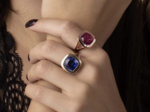 Cashmere Blue Sapphire Ring - Image 10