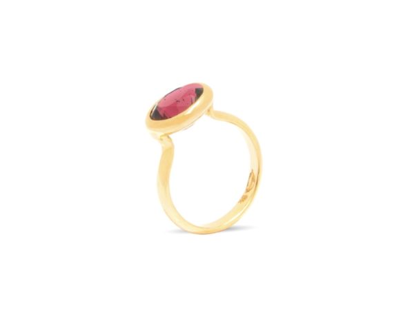 Simplicity Rhodolite Garnet Ring