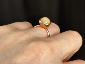 Opal Large Sphere Ring - Image 5