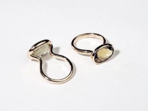 Simplicity Yellow Citrine Ring - Image 13