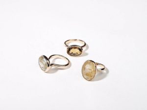 Simplicity Yellow Citrine Ring - Image 14