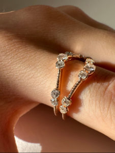 Wishbone Diamond Ring - Image 6