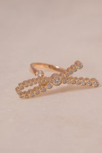 Diamond Bow Ring - Image 3