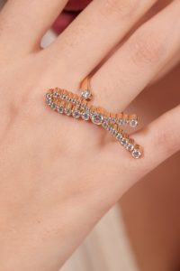 Diamond Bow Ring - Image 2