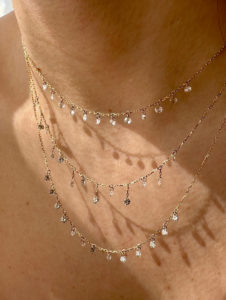 Diamonds Rainfall Necklace - Image 4