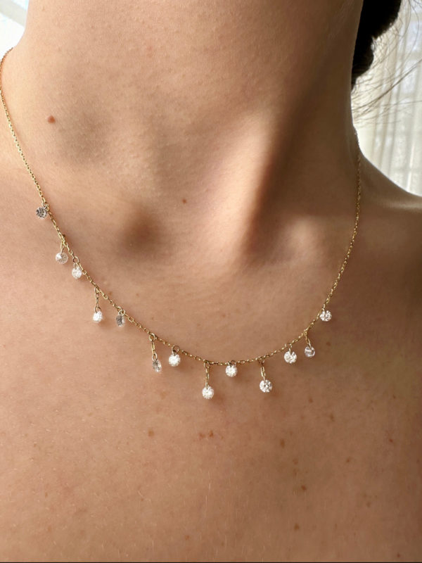 Diamonds Rainfall Necklace