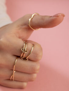 Gold Heart Ring - Image 4