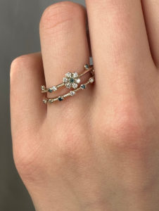 Diamond Line Ring - Image 4