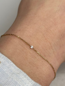 Solitaire Diamond Bracelet - Image 2