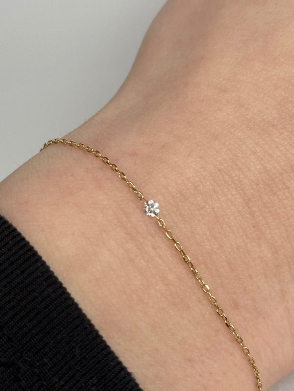 Solitaire Diamond Bracelet