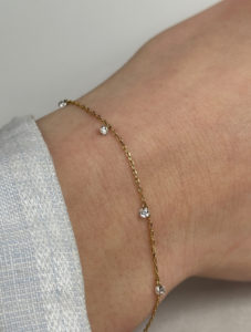 Solitaire Diamond Bracelet - Image 4